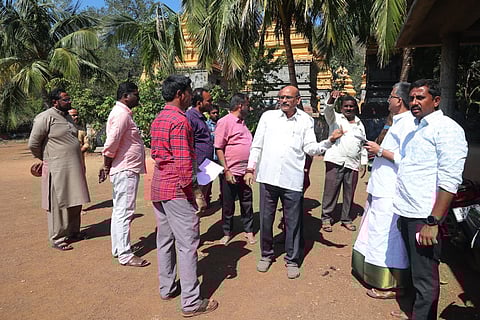 Officials also reviewed queue lines, floral decorations, drinking water, annaprasadam distribution, parking, signage, and sanitation facilities. 