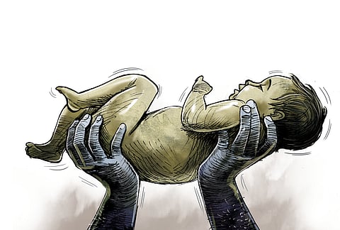 According to the police, the infant was born on December 4, 2025, at a government hospital in Kasimedu.