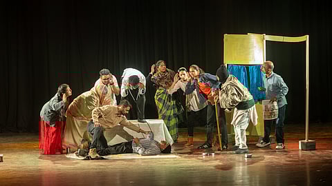The play, 'Gajar Ka Halwa', was performed at Thespis 4