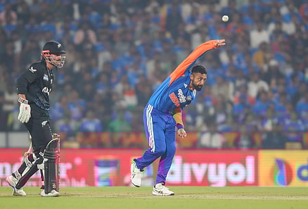 Chakaravarthy also said he has worked on his follow-through, which has helped him extract more zip off the surface.