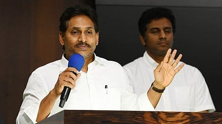 Former Chief Minister and YSRCP president YS Jagan Mohan Reddy.