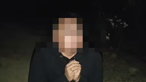 A screengrab from a purported video circulating on social media shows the Meitei man moments before he was shot dead in Manipur’s Churachandpur district.