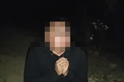 A screengrab from a purported video circulating on social media shows the Meitei man moments before he was shot dead in Manipur’s Churachandpur district; police say the clip is being verified.
