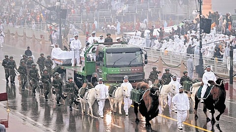 Despite heavy rain and brief delay, full dress rehearsal held on Friday  | Shekhar Yadav