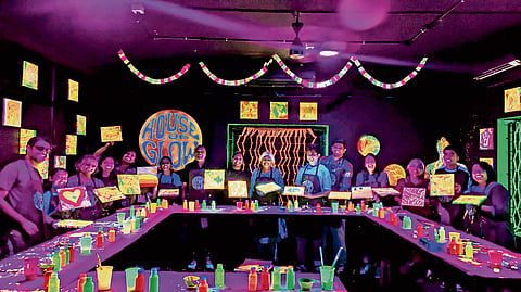 House of Glow, UV art studio