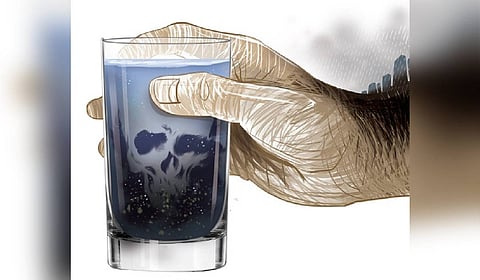 Cases of water-borne diseases were reported in the Patti Bazaar and Chander Marg areas on Thursday night, officials added.