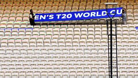 Chepauk Stadium getting ready for T20