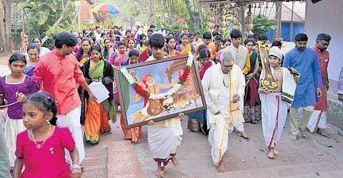 Hyderabad Tyagaraja Aaradhana Music Festival (HTAMF) at Shilparamam.