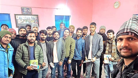 The officer who turned his village into a classroom