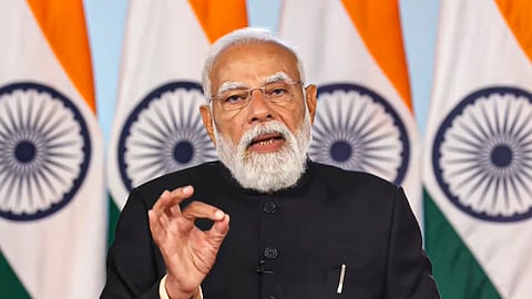 
**EDS: THIRD PARTY IMAGE** In this screenshot image via video posted on Jan. 24, 2026, Prime Minister Narendra Modi virtually addresses the 18th Rozgar Mela. PM Modi distributed more than 61,000 appointment letters to the newly appointed youth in various government departments and organisations under the Rozgar Mela initiative.