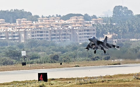 Strong lights and lasers have been known to affect the visibility of pilots while taking off and landing.