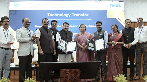 The CSIR–NIST has entered into a collaboration with Angamaly-based startup Bio Vastum Solutions.