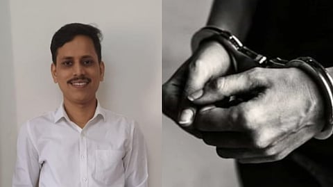 Accused, a daily wage labourer, was  arrested shortly after on basis of tech surveillance