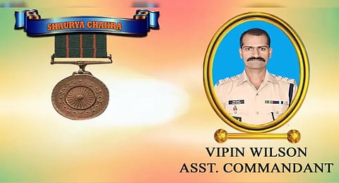 Assistant Commandant Vipin Wilson 