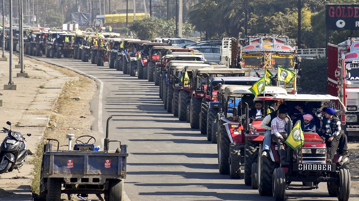 Farmers take out tractor marches across Punjab; press for repeal of Electricity Bill among other demands