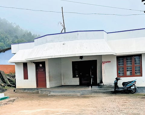 The sathram building at Keezhanthur village 