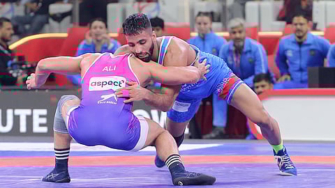 Sujeet Kalkal beat Ali Rahimzade on Tuesday
