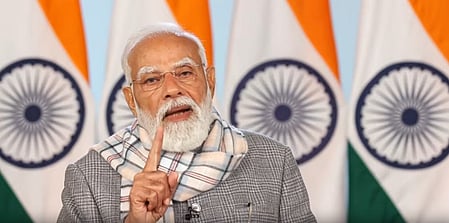 Prime Minister Modi said India is expected to have more than 400 airports by 2047.