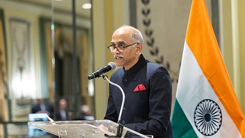 India's Permanent Representative to the UN, Ambassador Parvathaneni Harish.