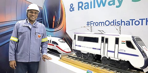 Hindalco Industries Ltd MD Satish Pai at Lapanga in Sambalpur | Shamim Qureshy