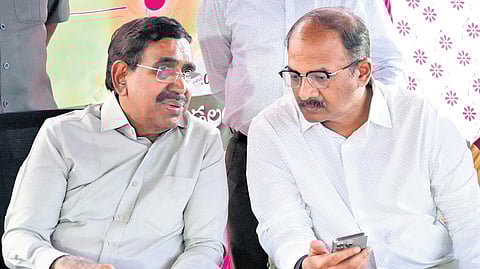 MAUD Minister Narayana took part in gram sabhas across three capital region villages -- Borupalem, Abbaraju Palem, and Rayapudi -- to review development plans and interact with local residents. 