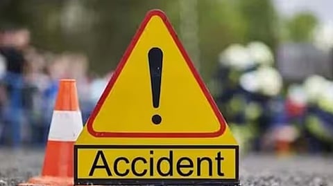 Four occupants died on the spot, while the fifth passenger, who was seated behind, suffered minor injuries and was admitted to the Dausa district hospital, police said.