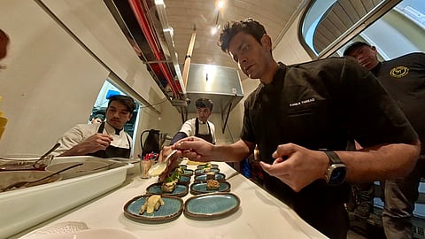 Manu Chandra at Davos