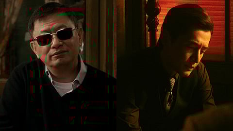 Wong Kar-wai (L), Blossoms Shangai poster