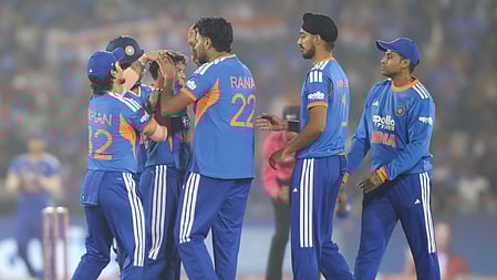 India, led by T20I captain Suryakumar Yadav (Extreme R) set to play fifth T20I vs New Zealand on Saturday