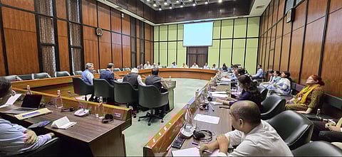 The Select Committee on the Insolvency and Bankruptcy Code (Amendment) Bill, 2025 in session