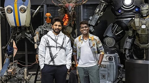 Atlee talks about working 'sleepless nights' on Allu Arjun film