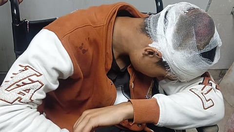 Tabish Ahmed, who along with his cousin was selling shawls, was assaulted by fringe elements in the Vikas Nagar area of Uttarakhand on Wednesday evening.