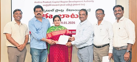 APCRDA allots returnable plots to 16 Amaravati ryots