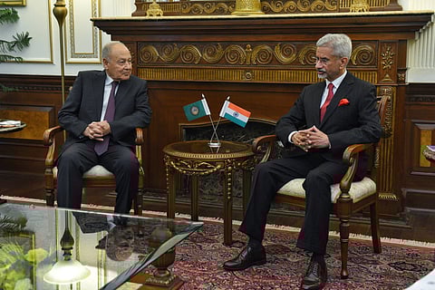 External Affairs Minister S Jaishankar on Friday held talks with League of Arab States Secretary General Ahmed Aboul Gheit on Friday, 30 January 2026.