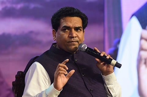 Kapil Mishra , Minister for Tourism, New Delhi during the TNIE Tourism Summit 2026 at ITC chennai on Friday. 