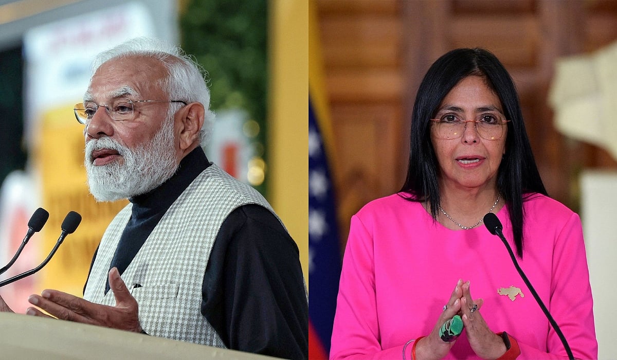 Acting Venezuelan President Delcy Rodriguez calls PM Modi, discusses expansion of bilateral ties