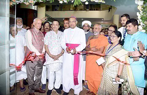 Bishop Dr Peter Paul Saldanha inaugurates Ayush Habba in Mangaluru on Saturday
