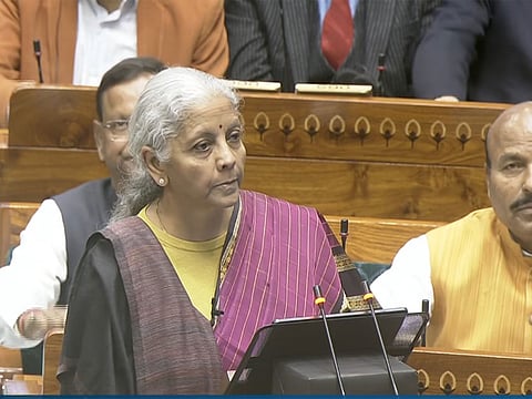 Union Finance Minister Nirmala Sitharaman presents Union Budget 2026-27