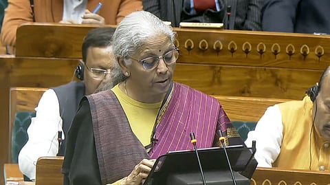 Union Finance Minister Nirmala Sitharaman presents Union Budget 2026-27
