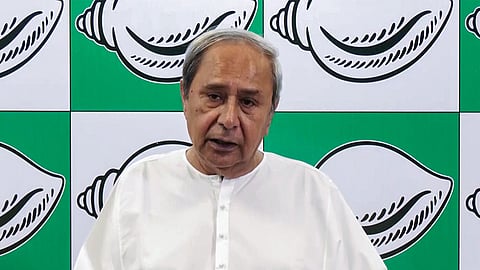Leader of the Opposition and BJD president Naveen Patnaik 