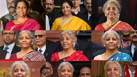 As Tamil Nadu heads for polls, the finance minister’s magenta Kanchipuram silk continues her tradition of spotlighting regional weaves and cultures through Budget-day attire