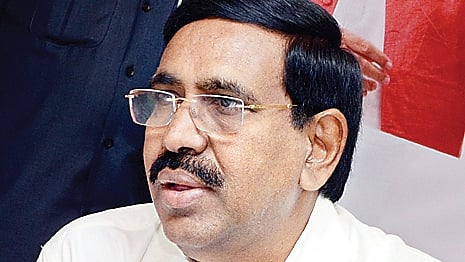 Municipal Administration and Urban Development Minister P Narayana
