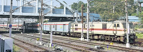 A total of 2,386 km of railway lines have been electrified since 2014 in Tamil Nadu