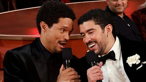 Trevor Noah and Bad Bunny