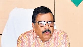 Revenue and Disaster Management Minister Suresh Pujari.