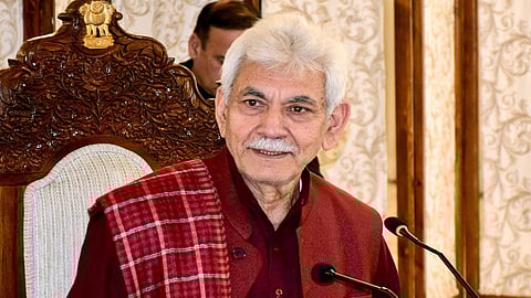 J&K Lt Governor Manoj Sinha