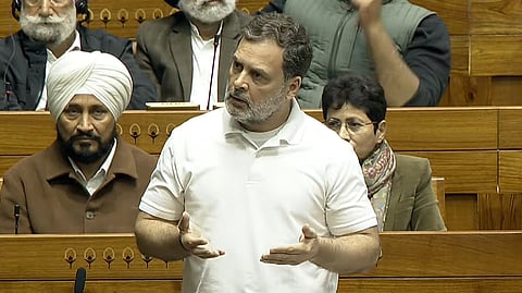 Leader of Opposition Rahul Gandhi 