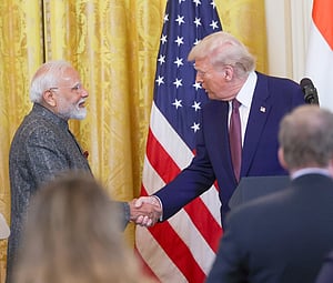 Trump sprang a surprise on Monday by announcing the much-awaited India–US trade deal, with no advance signal from the Indian side.