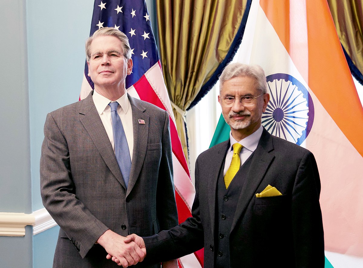 Jaishankar meets US Treasury Secretary Bessent, discusses economic partnership and strategic cooperation