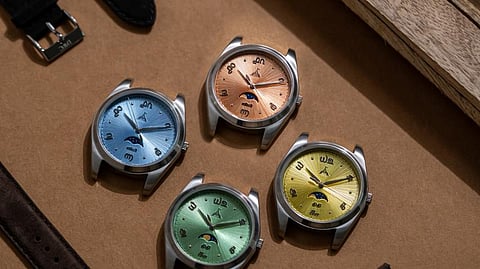 'Tithi' the latest collection of watches released by  TimeGrapher in collaboration with Delhi Watch Company